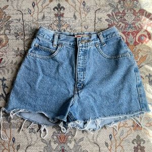 Vintage Denim Cutoff Shorts